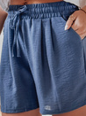 Damen-Shorts RELAX TIME blau Dstreet SY0459
