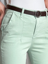 Damen Slim Fit Hose mit Gürtel TAIRONIK mint Dstreet UY2541