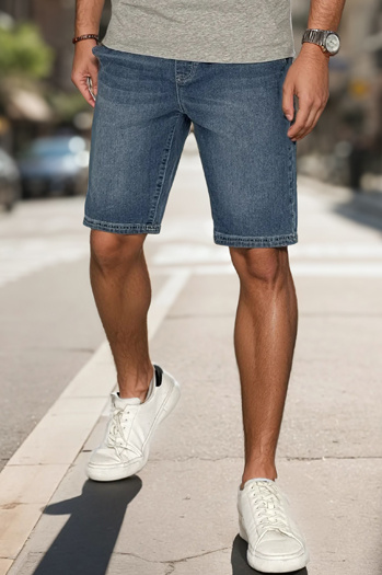 Herren-Shorts im Denim-Look blau Dstreet SX2358