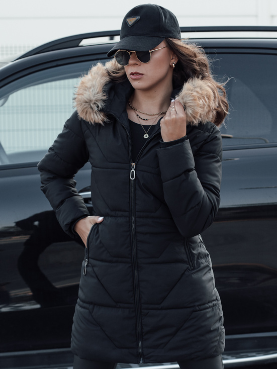 Damen Steppwinterjacke NEXUS schwarz Dstreet TY4577