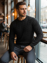 Herren Pullover Schwarz Dstreet WX1880