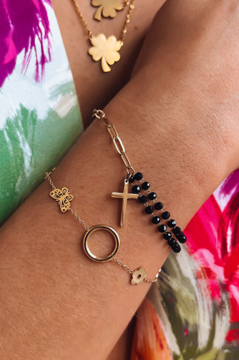 Damenarmband HESSA Farbe Gold DSTREET LY0104