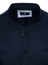 Herren Kurzarm Hemd Farbe Dunkelblau DSTREET KX0996
