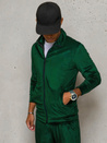 Herren Sweatshirt aus grünem Velours Dstreet BX5536