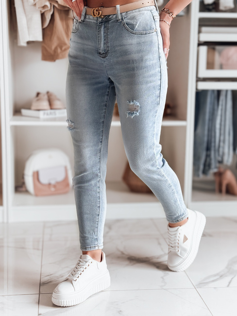 Damen Denim Mom Fit Hose MOMWAY blau Dstreet UY2489