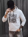 Herren Kapuzenpullover Farbe Ecru DSTREET BX5469
