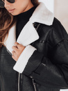 Damen Schafsfelljacke schwarz Dstreet TY5125