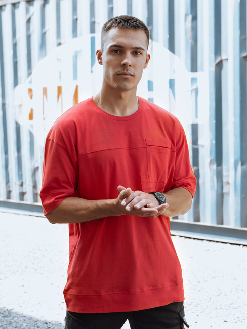 Herren T-shirt Rot Dstreet RX5603