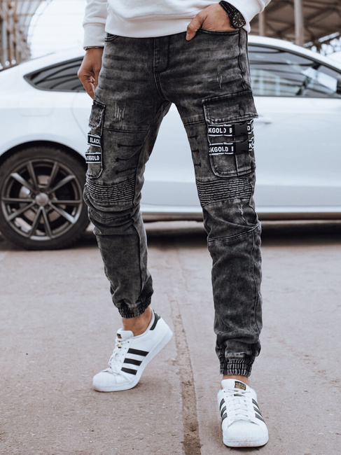 Herren Cargohosen Farbe Grau DSTREET UX4239