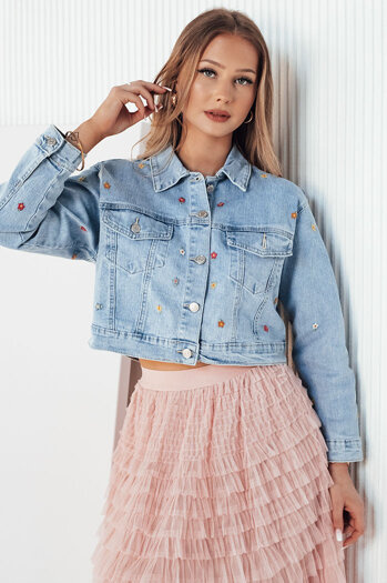 Damen Jeansjacke FINSEI blau Dstreet TY4166