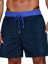 Marineblaue Herren Badeshorts Dstreet SX2524