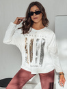 Damenbluse in Übergröße MODEZINE weiß Dstreet RY2689