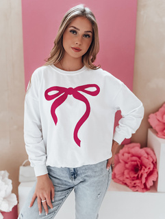 Damen Sweatshirt in Übergröße SOFTTIE weiß Dstreet BY1359_3