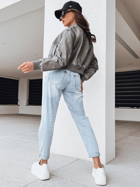 Damen Bomberjacke SANTOL Farbe Grau DSTREET TY4340