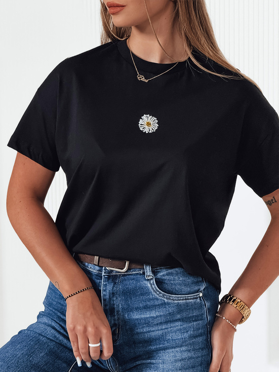 Damen FLORTA T-shirt schwarz Dstreet RY2558