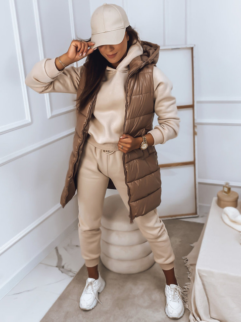 Damen Weste ARAS Camel Dstreet TY2852