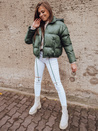 Damen Steppjacke SIMMON Grün Dstreet TY3049