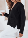 SORELIE Damen Strickjacke schwarz Dstreet MY2508