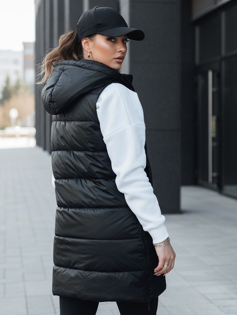 Damen Steppweste FAR AWAY schwarz Dstreet TY3748