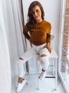 Damen Sweatshirt SAN FRANCISCO Braun Dstreet BY0923z