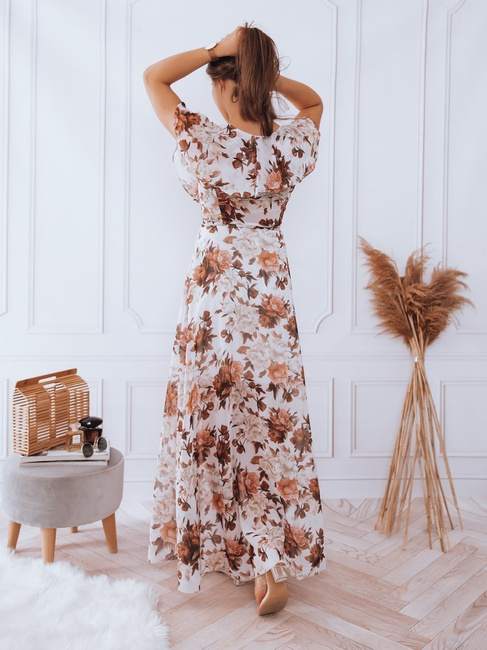 Maxikleid CRESPO Hellgrau Dstreet EY1918
