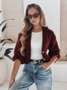 Damen Strickjacke NUTI Farbe Weinrot DSTREET MY1674