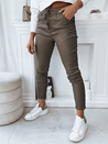 Damen Waxhose LIZZY Farbe Dunkelbeige DSTREET UY1775