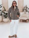 Damen Steppjacke LAROSE grau Dstreet TY4944