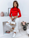 Damen Pullover NOAH Rot Dstreet MY1451