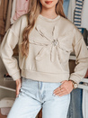 Damen Bluse in Übergröße mit PETITKA Blume hellbeige Dstreet BY1388
