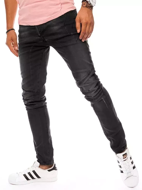 Herren Jeanshose Schwarz Dstreet UX3800