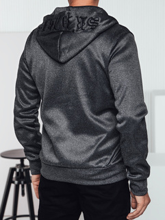 Herren Kapuzenpulli dunkelgrau Dstreet BX5859_4