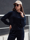 Damen Veloursset RELAX FIT navy blau Dstreet AY1068