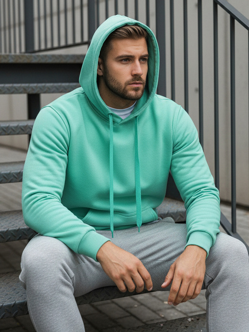 Herren Kapuzenpullover minze Dstreet BX4946