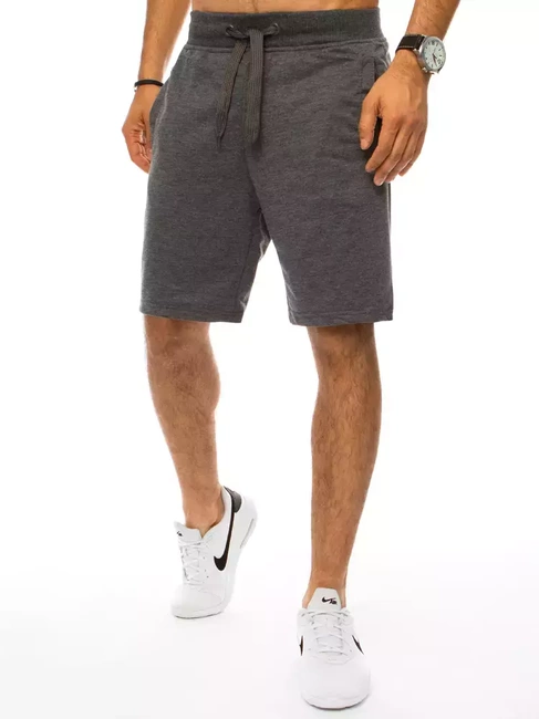 Herren Sweatshorts dunkelgrau Dstreet SX1482