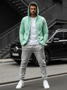 Herren Kapuzenpullover Minzegrün Dstreet BX5231