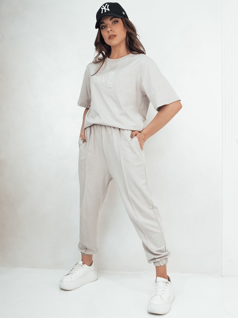 Damen Trainingsanzug-Set ZIMELAN  Farbe Grau DSTREET AY1031