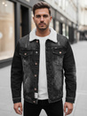 Isolierte Herren-Jeansjacke grau Dstreet TX4728z