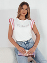 Damen-T-Shirt AMOURI rosa Dstreet RY2412