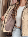 Damen Übergangs-Steppjacke mit Kapuze NIVESSO beige Dstreet TY4858_3