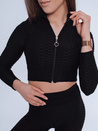 Damen Trainingsanzug Set PANAMERA II Schwarz Dstreet AY0523