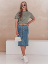 Midirock aus Denim GUZIKOVA blau Dstreet CY0509