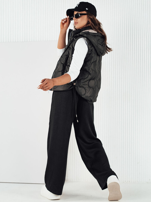Damen Steppweste TREOS Farbe Schwarz DSTREET TY4219