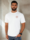 Herren T-shirt mit Aufdruck Farbe Weiß DSTREET RX5415