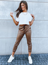 Damen Waxhose HARBOR Farbe Camel DSTREET UY1699
