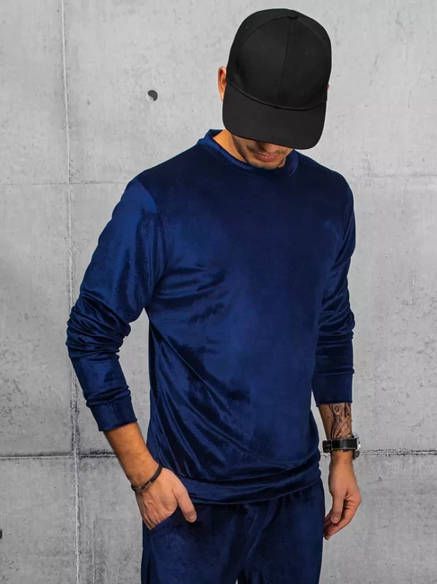 Herren Sweatshirt Farbe Dunkelblau DSTREET BX5531
