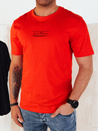 Herren T-shirt mit Aufdruck Farbe Orange DSTREET RX5473_1