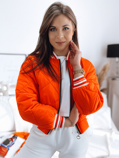 Damen Jacke BOMBER Orange Dstreet TY3428_1