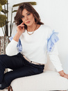 Damen Sweatshirt ohne Kapuze FALGIT Farbe Ecru DSTREET BY1264