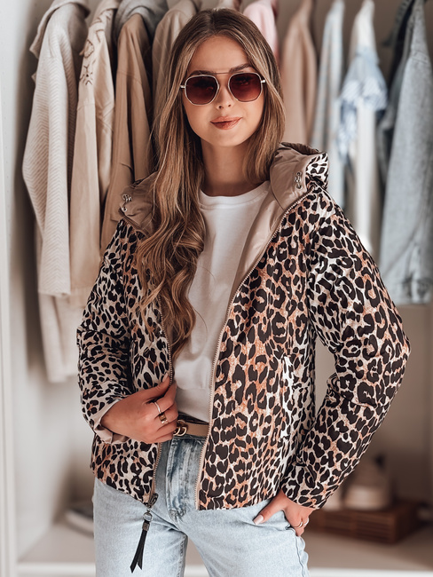 Damen Übergangsjacke Wendejacke ZIBERKA beige Dstreet TY4870